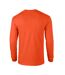 Gildan Unisex Adult Ultra Plain Cotton Long-Sleeved T-Shirt (Orange) - UTPC6430
