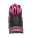 Womens/ladies shadow softshell walking boots dark pink Mountain Warehouse