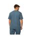 Mens Embroidered Pocket T-shirt Steel Blue Established-3