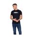 Mens double logo t-shirt marine/white French Connection-3
