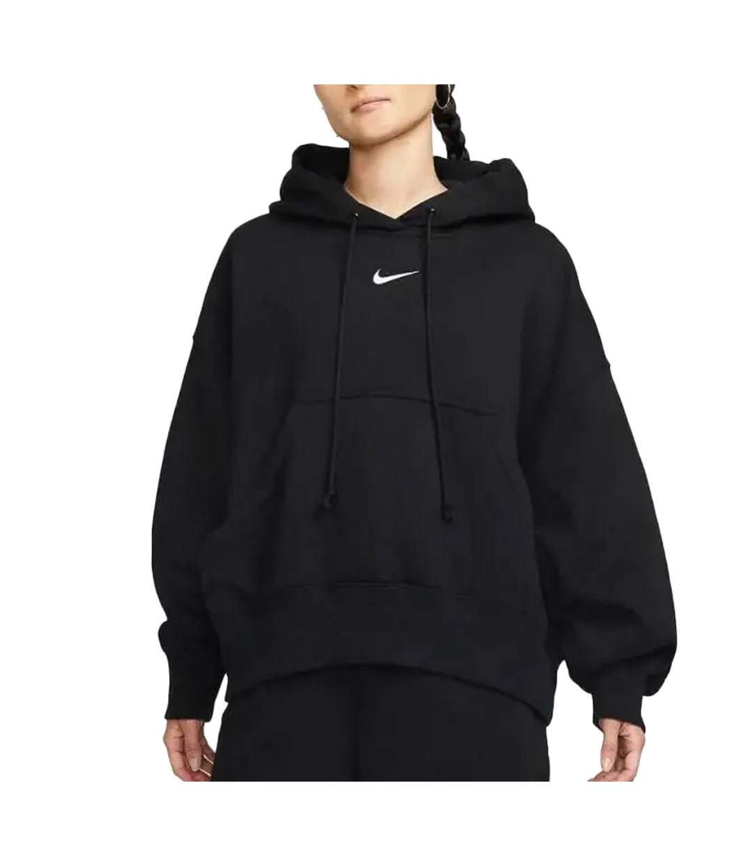 Sweat Noir Femme Nike Phnx Flc - S-1