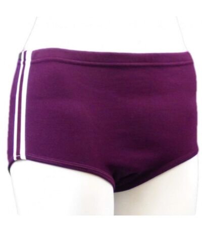 Short d´athlétisme homme bordeaux / blanc Carta Sport