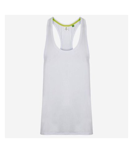 Tombo Mens Muscle Tank Top (White)