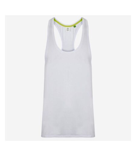 Tombo Mens Muscle Tank Top (White)