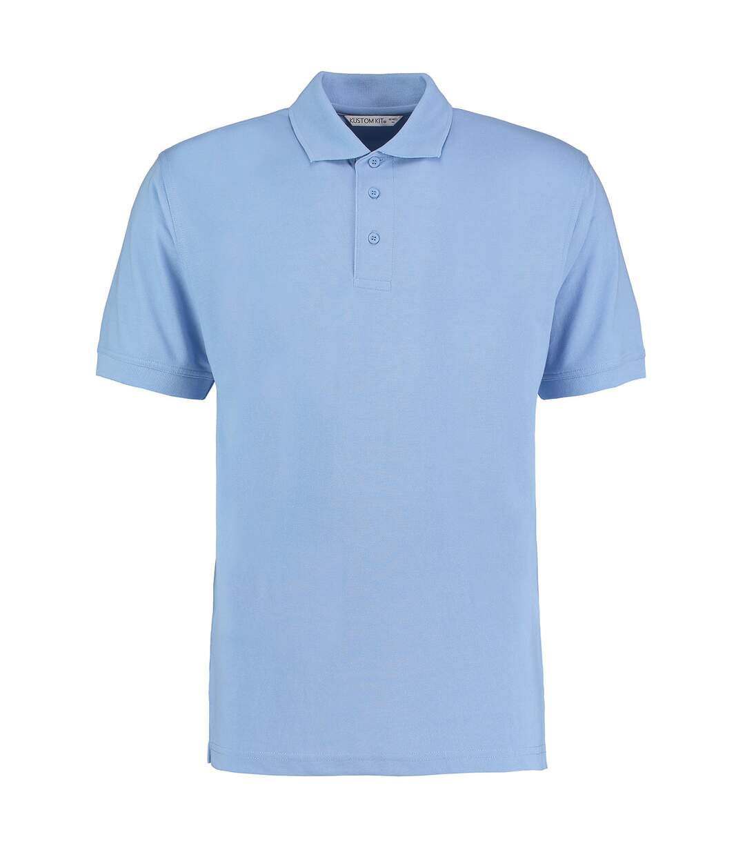 Polo klassic homme bleu clair Kustom Kit