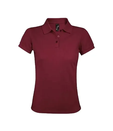 Polo Prime Femme Bordeaux SOLS