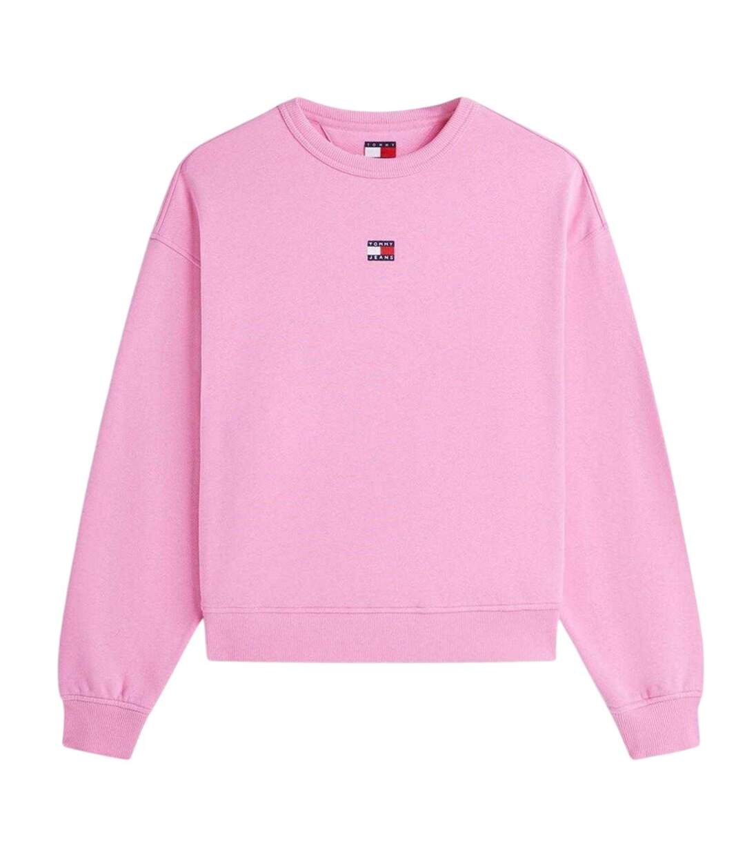 Sweat Motif/style Badge Femme Rose Tommy Jeans-2