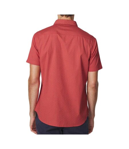 Chemise rouge homme tbs helyocha - l