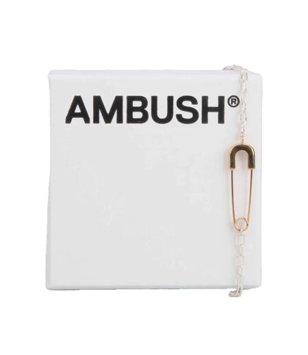 Safety Pin Bracelet One Size Gold Ambush
