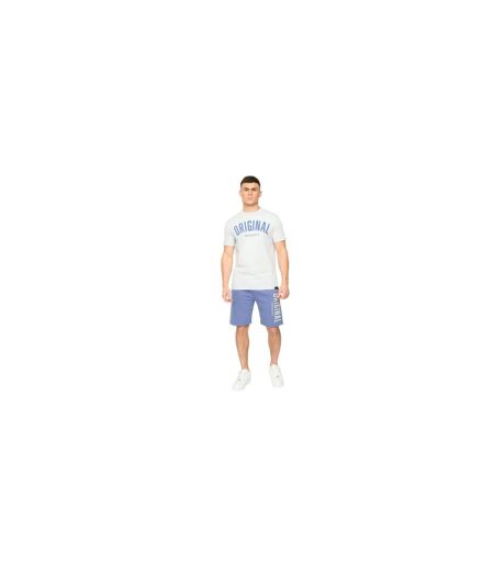 Mens Kensby Shorts Blue Crosshatch