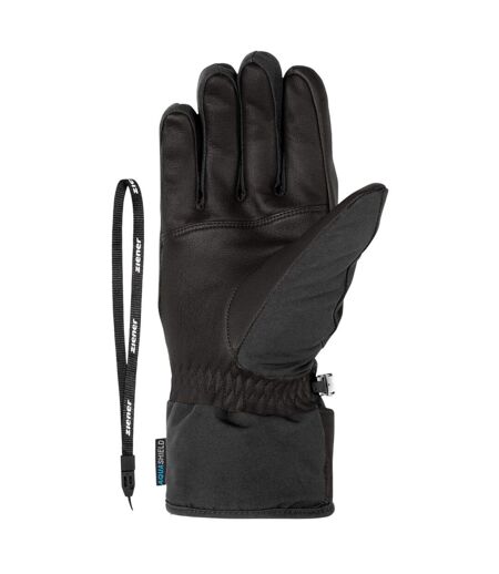 Unisex Adult Getter Leather Ski Gloves Black Ziener