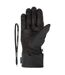 Unisex Adult Getter Leather Ski Gloves Black Ziener-2