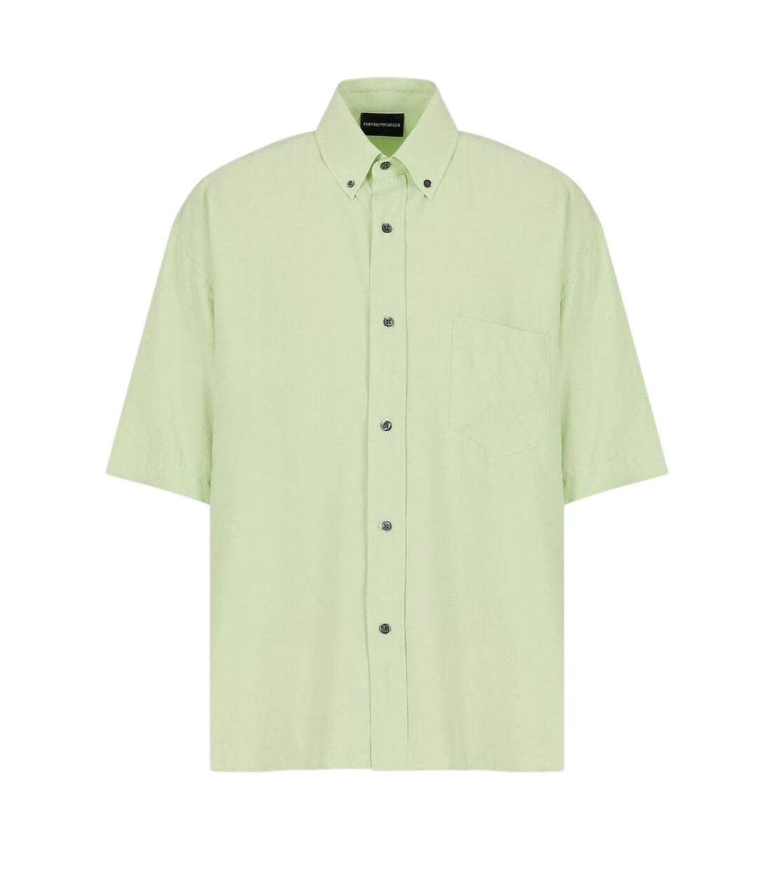 Mens Short-sleeved Shirt Green Emporio Armani EA7-2