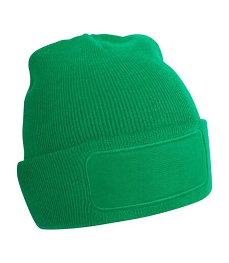 Bonnet avec patch - Adulte - B445 - vert kelly