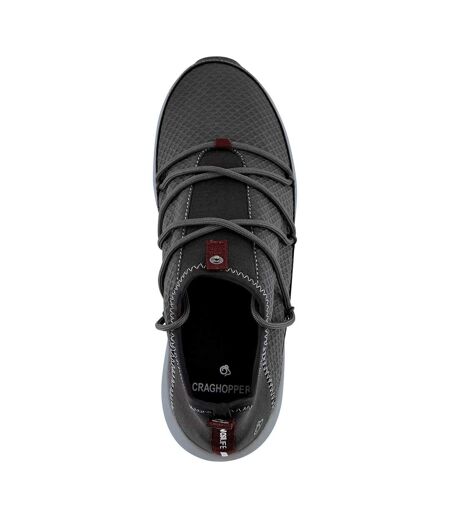 Mens locke trainers black pepper Craghoppers