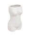 Vase Design Corps Soleya 17cm Blanc-1