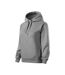 Womens/ladies Moon Hoodie Grey Malfini-3