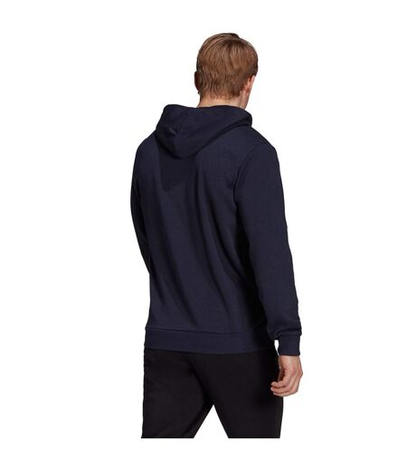 Sweat À Capuche Style Logo Essentials Homme Bleu Marine Adidas
