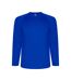 Mens montecarlo long-sleeve sports t-shirt bleu Roly