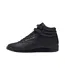 Womens/ladies Freestyle Leather High Tops Black Reebok-3