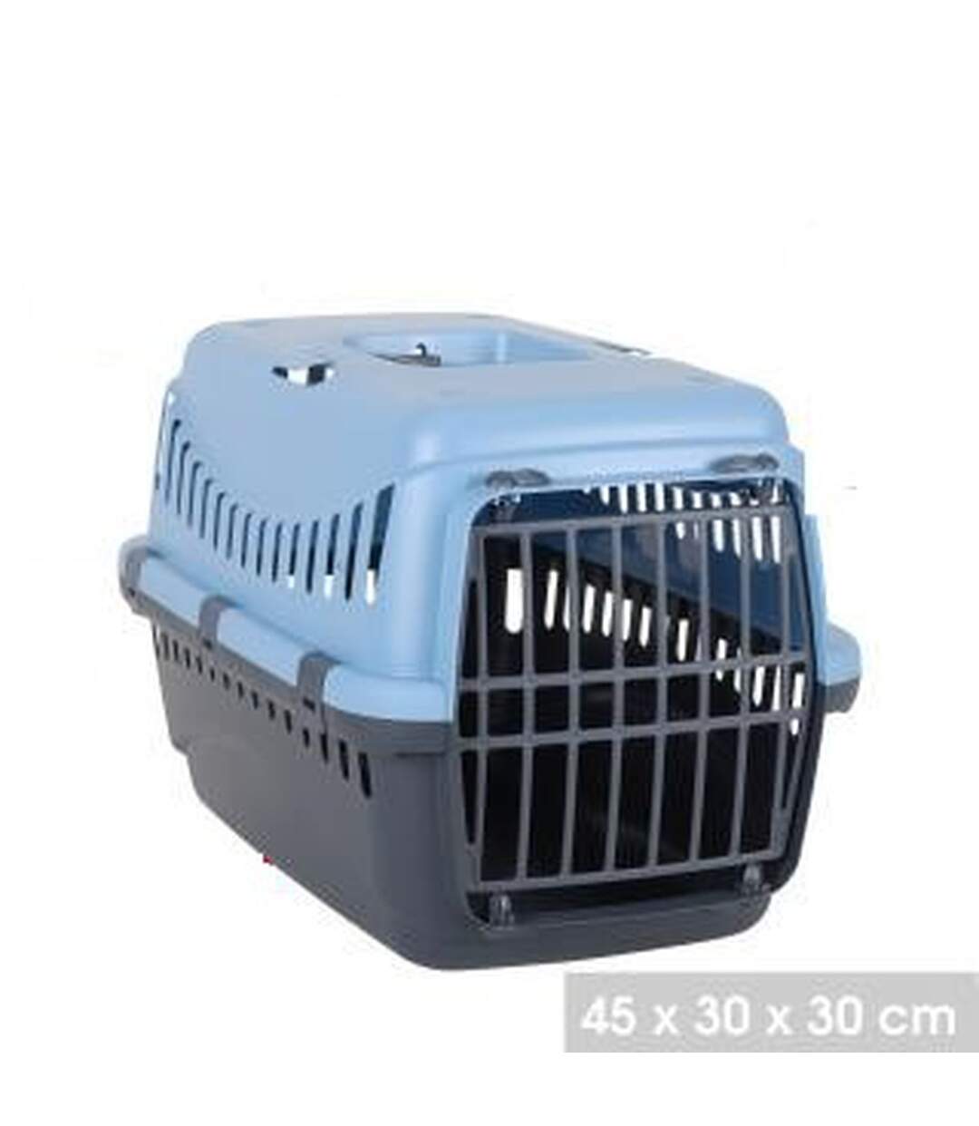 Cage de transport Gipsy pour Chien - Bleu et Gris anthracite