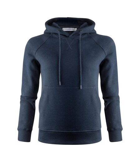 Womens/ladies Hardin Hoodie Navy James Harvest
