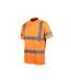 Hi-vis Orange Polo Shirt Multi Colour Scan-1