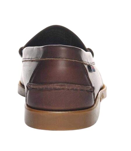 Mocassins Motif/style Dauphin Homme Marron Foncé Sebago