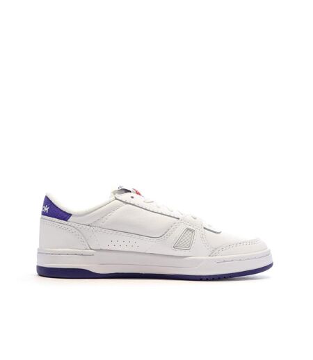 Baskets blanc/bleu homme reebok court gy0081
