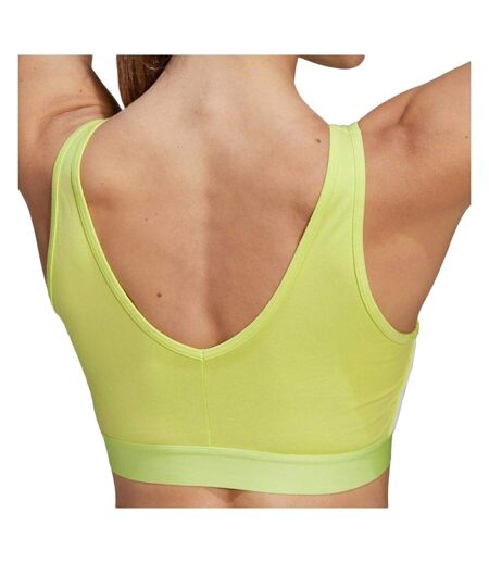 Brassière Verte Femme Adidas Essentials 3Stripes - S