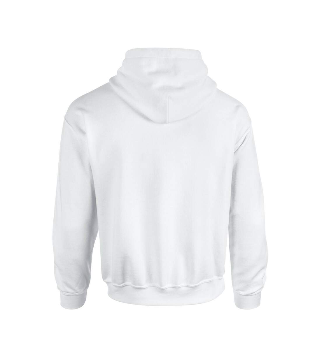 Sweat À Capuche Adulte Blanc Gildan-2