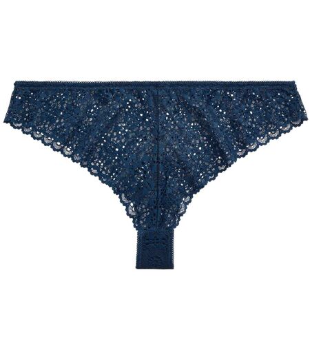 Tanga Motif/style Floral Femme Bleu Denim Ralph Lauren