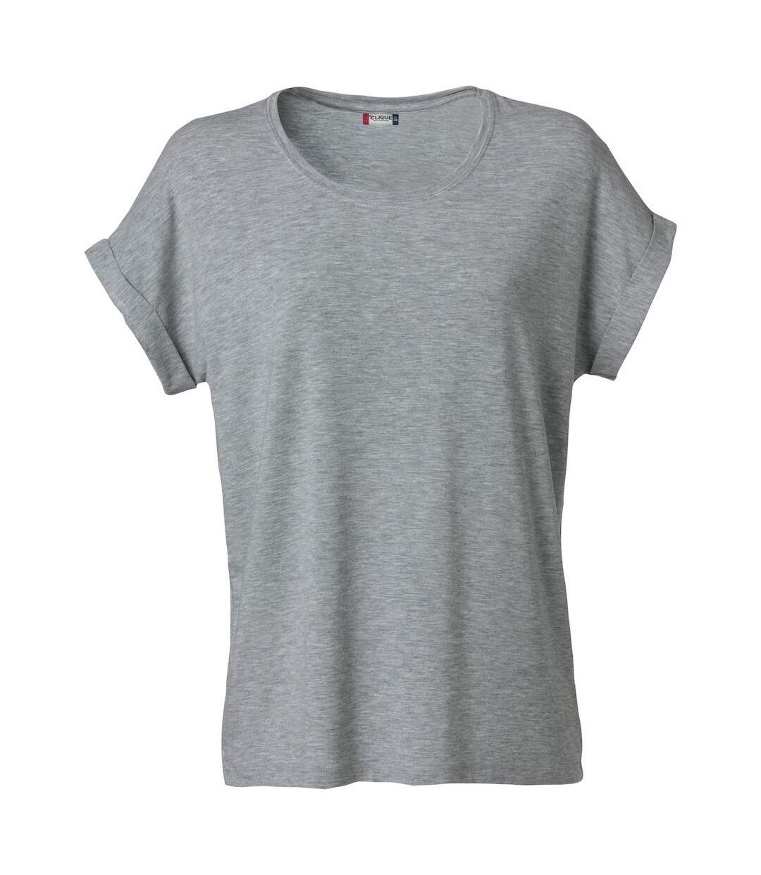 T-shirt Katy Femme Gris Chiné Clique-1