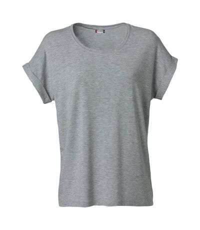 T-shirt Katy Femme Gris Chiné Clique