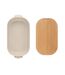 Lekker pp plastic 700ml lunch box one size beige MidOcean-4