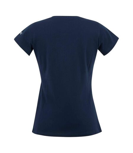 T-shirt Breezed Femme Bleu Marine Regatta