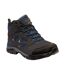 Regatta - Chaussures montantes de randonnée HOLCOMBE - Femme (Gris/rose foncé) - UTRG3705