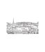 Papier Peint XXL Croquis Parisien 270x550cm-2