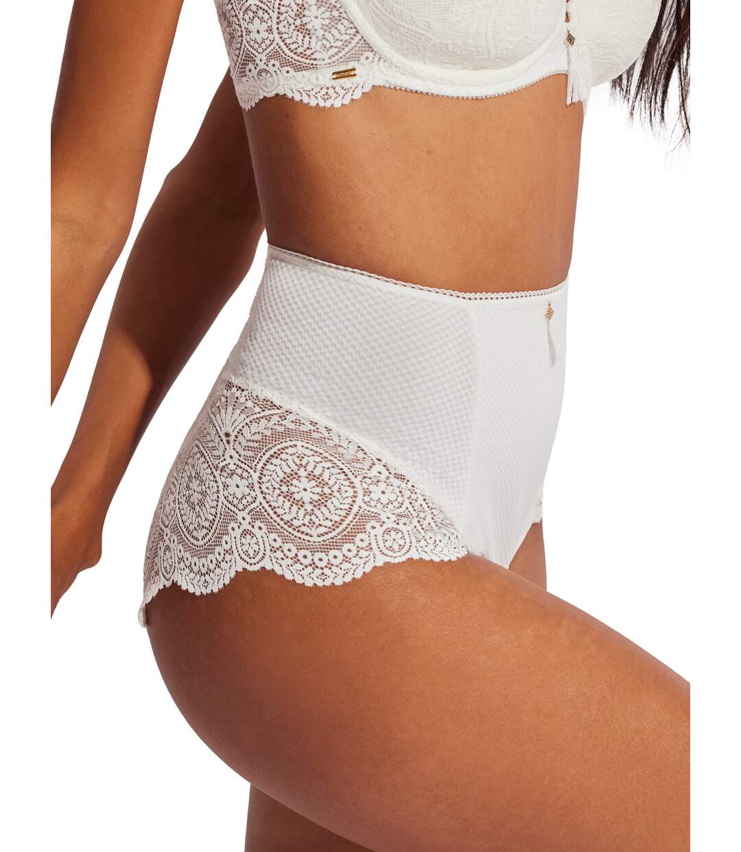 Slip gainant taille haute Matilda mariage Selmark-2