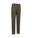 Womens/ladies coastal stretch regular trousers khaki green Mountain Warehouse-3