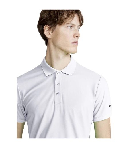 Craft Mens Core Unify Polo Shirt (White) - UTBC5187