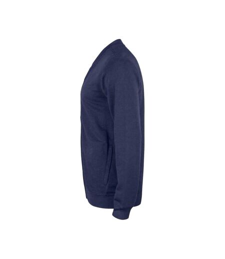 Unisex Adult Premium Organic Cotton Cardigan Dark Navy Clique