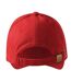 Casquette De Baseball Motif/style 6 Panneaux Rouge Malfini-2
