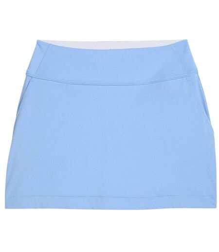 Womens/ladies Blake Knitted Piped Golf Fitness Skort Light Blue Puma