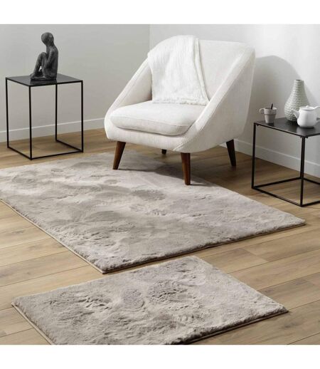 Tapis Imitation Fourrure Feline 120x170cm Taupe