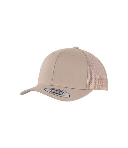 Casquette Trucker Retro Adulte Kaki Flexfit