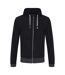 Mens Okavango Contrast Zoodie Black Charcoal Ecologie-1