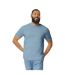 T-shirt Motif/style Uni Softstyle Adulte Bleu De Gris Gildan-1