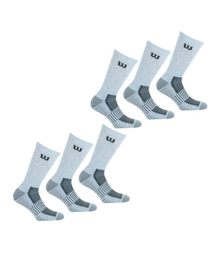 Lot de 6 paires de chaussettes mi-hautes homme Access Wilson