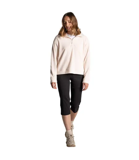 Womens/ladies Kiwi Pro Iii Cropped Trousers Black Craghoppers